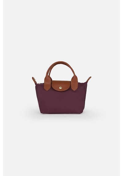 İcone Bag Paraşüt Kumaş Suni Detaylı Ve Uzun Saplı Kadın Omuz Çantası, Kadın Omuz Çanta Bordo