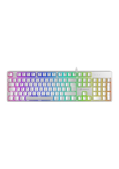 Gamebooster G24w Enigma Rainbow Aydınlatmalı Red Switch Mekanik Beyaz Oyun Klavyesi