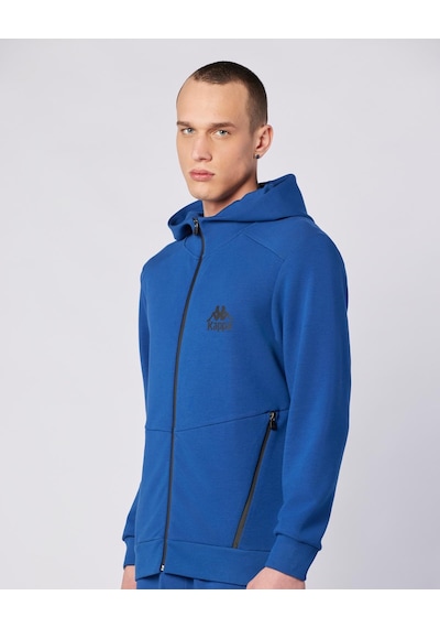 Kappa Fabio Full Zip Erkek Dark Tone Regular Fermuarlı Eşofman Üstü