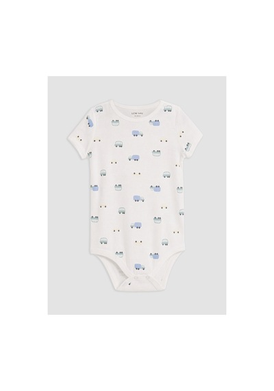 Lc Waikiki Alıta Cıty Farkıyla Lcw Baby Mavi Baskılı Erkek Bebek Çıtçıtlı Body 3'lü Mavi - 929719862 Mavi
