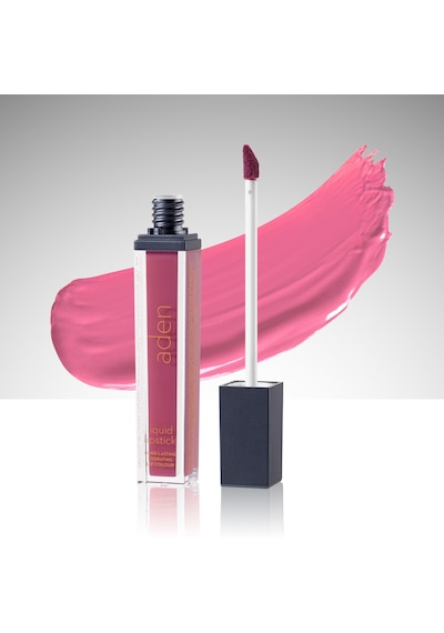 Aden Liquid Lipstick - Likit Ruj 33 Sugar Chic Şık Şeker Çok Renkli