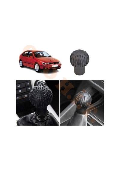 Seat Leon Mk1 Manuel Uyumlu Vites Kılıfı Masajlı Mat Siyah