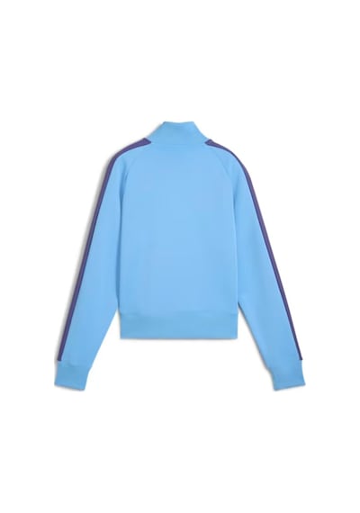 Puma T7 Always On Track Kadın Mavi Günlük Stil Ceket 62979657 1636977 Mavi