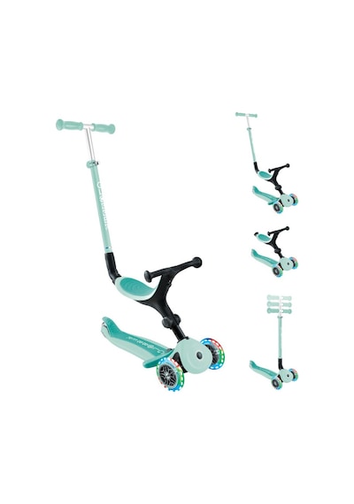Globber Go Up Active Işıklı Scooter - Koyu Mint