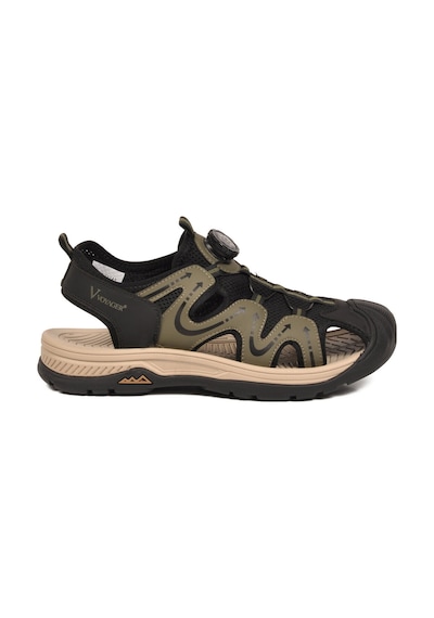Voyager Erkek Outdoor Trekking Sandalet Nefes Alabilen Yapı Misina Bağcık Haki E339 M