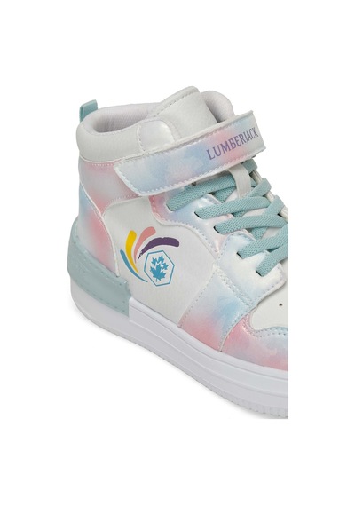 Lumberjack Bloom 4fx Beyaz Kız Çocuk High Sneaker Beyaz
