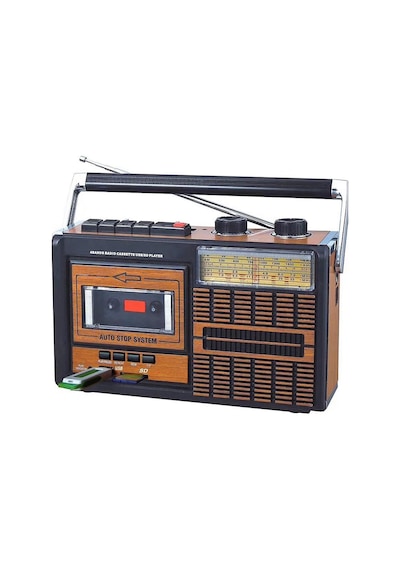 Knstar Fp-319U Usb+Sd+Fm Radyo Kaset Çalar Müzik Player