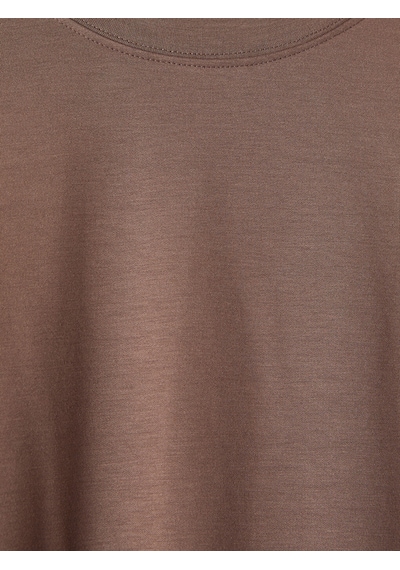 Lcw Vision Kahverengi Soft Touch Oversize Kadın Sweatshirt