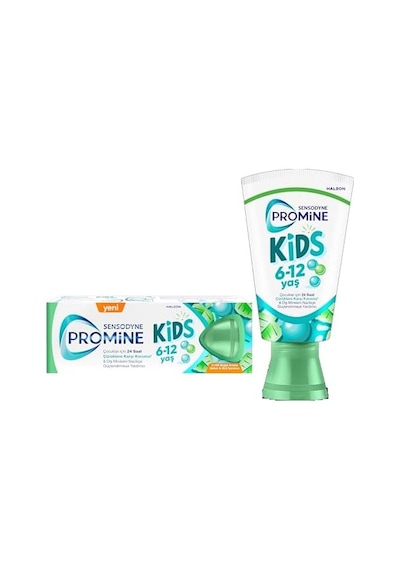 Promine 6+ Yaş Çocuk Diş Macunu 50ml Bubble Gum Aromalı