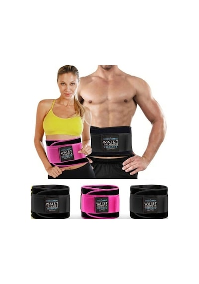Multiflexpro Termal Sauna Korse Kemer Bel Korsesi Termal Terleme Siyah