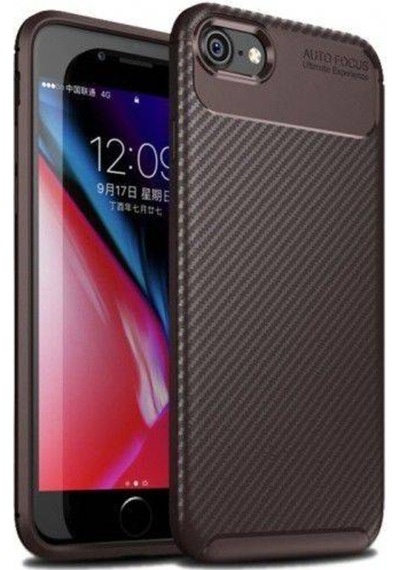 Apple Uyumlu iPhone Se 2020 Kilif Lüx Karbon Tasarim Negro Silikon Kapak 392712117
