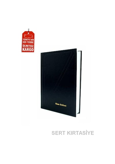 Kasa Defteri 17X24 368 Yaprak Ciltli  Lacivert