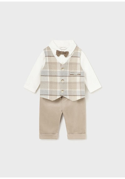 AndyWawa Mayoral Erkek Bebek Takım - Mayoral - Bej - 2-4 Ay - 02527-bej-2-4 Ay