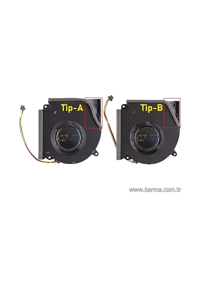 Asus G713q Uyumlu Notebook Cpu, İşlemci Fanı, Sol Fan - Ver.2 - 12v - Tip-a / 13nr08e0p02011 32689767