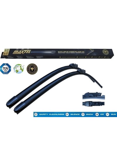 Silecek Süpürgesi X3 G01 17- X4 G02 18- Muz Tipi 26 +20 650mm+500mm