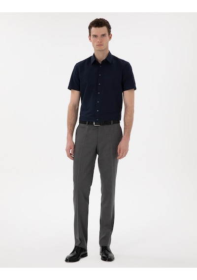 Pierre Cardin Erkek Lacivert Gömlek Kısa Kollu 50307003-vr033 Lacivert