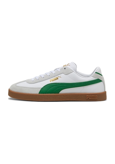 Puma Club Beyaz Erkek Sneaker Beyaz-grı-yesıl Çok Renkli