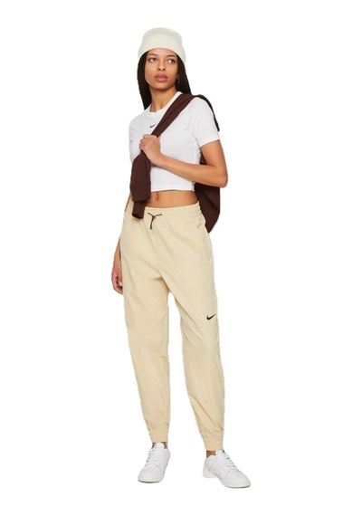 Nike Sportswear Swoosh Woven Women's Pant Yellow Kadın Eşofman Altı Sarı
