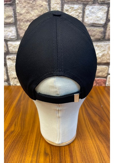 Hamze La Los Angeles Nakışlı Unisex Baseball Cap Şapka Siyah - Siyah
