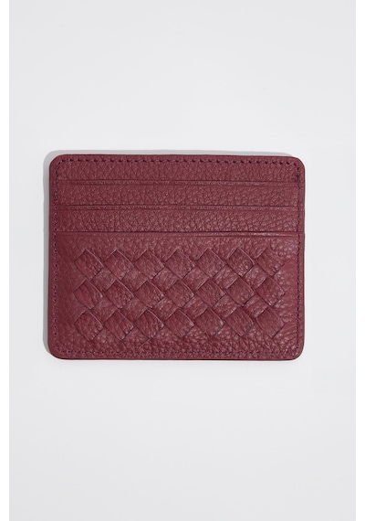 Tudors Hakiki Deri Erkek Bordo Cüzdan-32958 Bordo