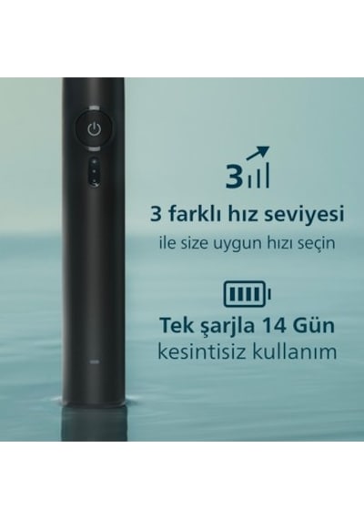 Şarjlı Diş Fırçası 2'li Paket Siyah Ve Toz Pembe Renk Seçenekleri