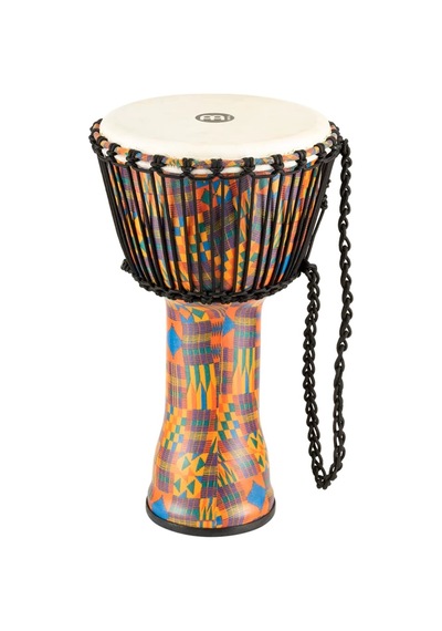 Meinl Padj2-m-g Travel Series Medium 10" Djembe Kenyan Quilt