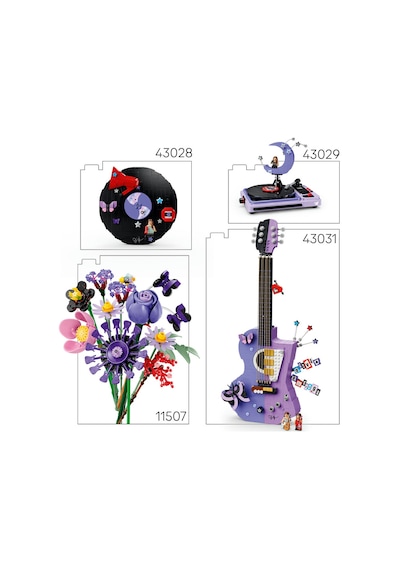 LEGO® Editions Olivia Rodrigo’nun Gizli Bavulu 43030 - 10 Yaş Üzeri Çocuklar için Minifigür İçeren Oyuncak Yapım Seti (1085 Parça)