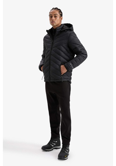 Defacto Su İtici Rüzgar Geçirmez Slim Fit Mont A3034AX23AU Siyah