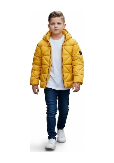 Benitto Kids Erkek Çocuk Şişme Mont 51378 Sarı