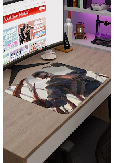 Half Life Kaymaz Dikişli Kauçuk Oyuncu Mousepad V3 - 48x40 Xl Gaming Mouse Pad Fare Altlığı