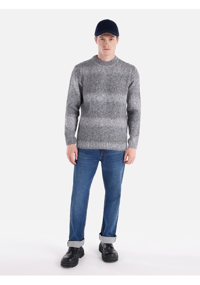 Colin's Colins Regular Fit Gri Erkek Kazak Cl1065733 Gri