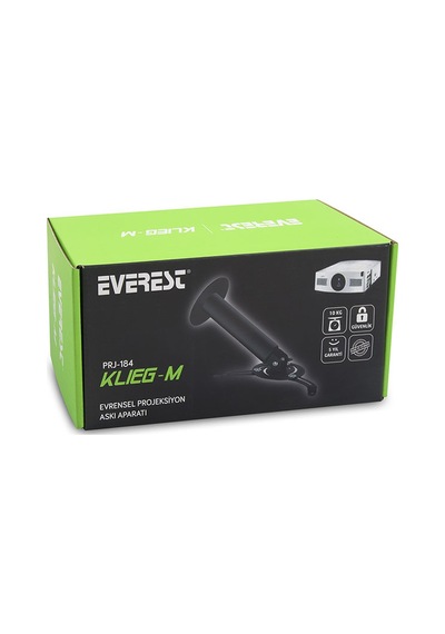 Everest Prj 184 20Cm 360 45 Derece 13Kg Projeksiyona Askı Aparatı