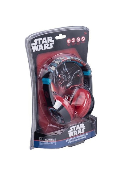 Star Wars Darth Vader R2-d2 Artoo-deetoo Droid Bluetooth Kulaklık Mikrofonlu Kablosuz Çocuk Kulaklığı Lisanslı Sw-9938-ds