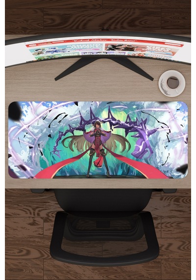 Beidou Genshin Impact Anime Gacha V1 - 70x30 Xl Gaming Mouse Pad Fare Altlığı