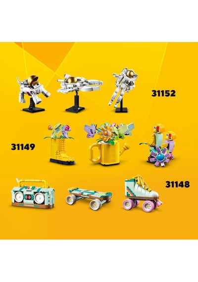 LEGO® Creator 3’ü 1 Arada Retro Fotoğraf Makinesi 31147 - 8+ Yaratıcı Oyuncak Yapım Seti  (261 Parça)