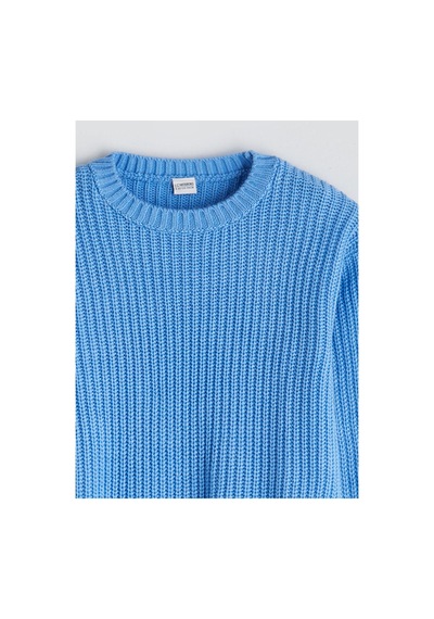 LC Waikiki Alıta Cıty Farkıyla Lcw Kids Mavi Oval Yaka Kız Çocuk Triko Kazak Mavi - 925578123 Mavi LC Waikiki Alıta Cıty Farkıyla Lcw Kids Mavi Oval Yaka Kız Çocuk Triko Kazak Mavi - 925578123 Mavi