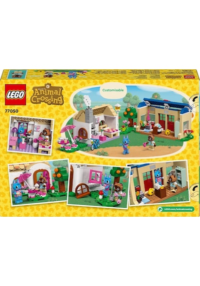 LEGO® Animal Crossing™ Nook’s Cranny ve Rosie Evi 77050 7+ Yaratıcı Oyuncak Yapım Seti - 535 Parça