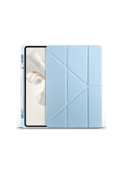 Honor Pad 9 Kılıf Zore Tri Folding Kalem Bölmeli Standlı Kılıf Klasik