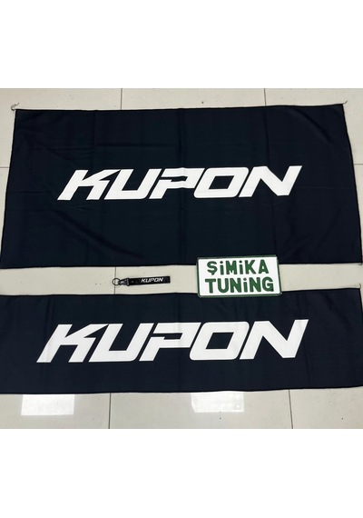 Siyah Kupon Torpido Ve Sırt Havlusu Seti 2 Adet Torpido 35x135 , Sırt 70 X 135 Anahtarlık Hediye