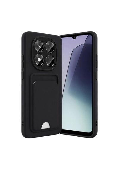 Redmi Note 15 Pro 5g Kelvin Kartvizitli Silikon - Siyah İtdark55564