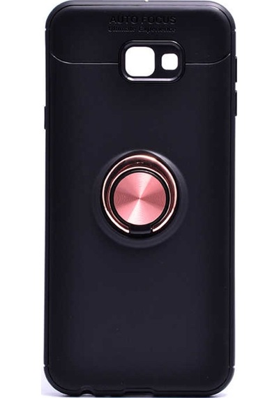 Samsung Galaxy Uyumlu J4 Plus Kılıf Yüzüklü Magnetli Ravel Case