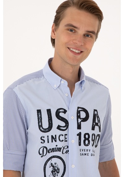 U.s. Polo Assn. Erkek Lacivert Gömlek Desenli 50299351-vr033 Lacivert U.s. Polo Assn. Erkek Lacivert Gömlek Desenli 50299351-vr033 Lacivert