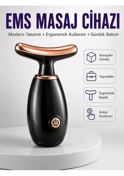 Yüz Ve Boyun İçin Cilt Sıkılaştırıcı Masaj Cihazı Yeni Nesil Çok Renkli 83619100