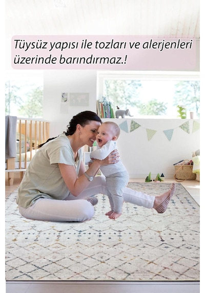 Modern Şönil Çok Renkli Desen Dokuma Taban Dekoratif Halı Kilim Yolluk Dijital Baskı Halı Yıkanabilir