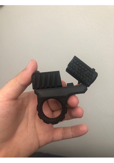 Gun Toy Fidget Spinner Stres Çarkı 3d