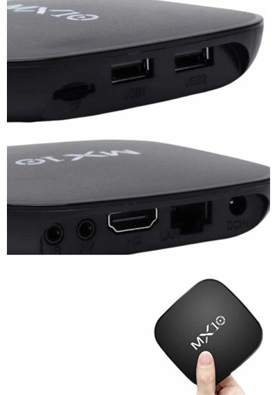 2.4g Wifi Tv Box Medya Oynatıcı Tv Uyumlu Mx Box Kutusu Android Tv Najmaddin
