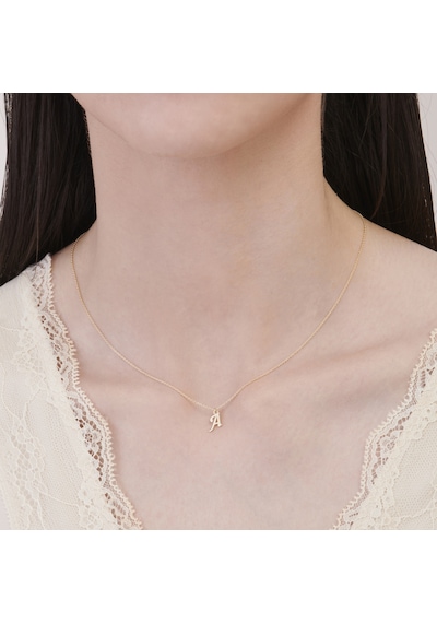 Altınbaş Altın A Harfi Kolye Aklıntgk01-25295