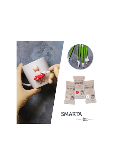 Smarta Modelleme Hamuru 250 Gr. Toprak  Rengi