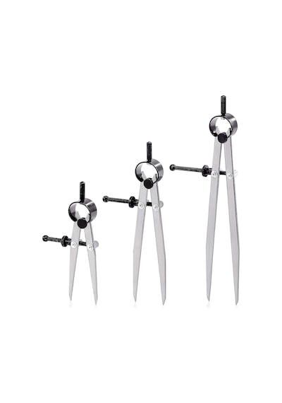 Venoa Endüstriyel Yaylı Düz Çizim Pergeli 75 Mm
