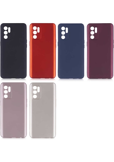 Oppo Reno 6 4g Kılıf Zore Premier Silikon Kapak Siyah